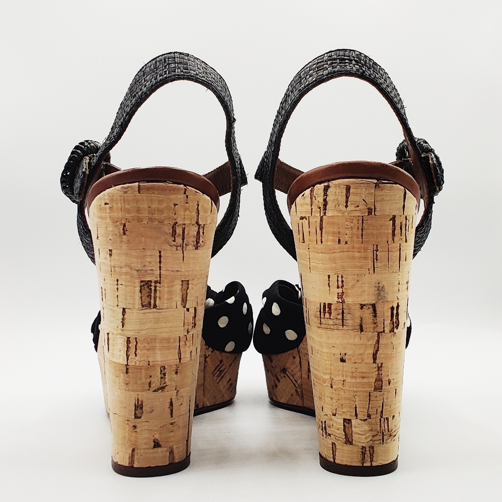 Dolce & Gabbana Polka-dot Wedges - Picture 5 of 6